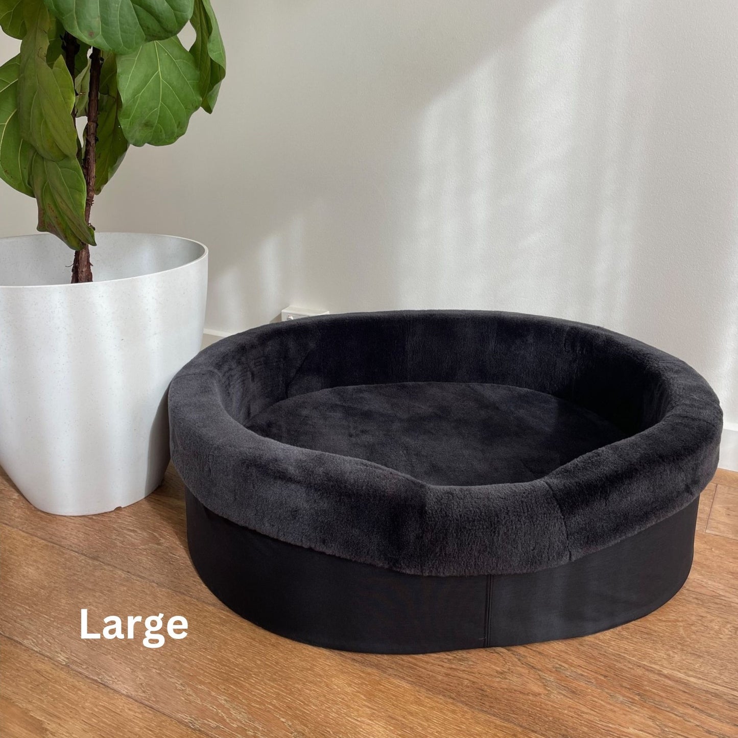 PRE SALE: 100% NATURAL SHEEP FLEECE DOG BED