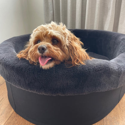 PRE SALE: 100% NATURAL SHEEP FLEECE DOG BED