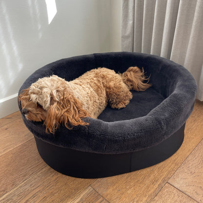 PRE SALE: 100% NATURAL SHEEP FLEECE DOG BED